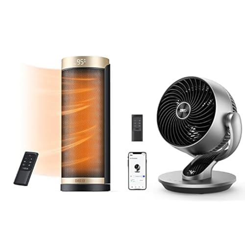 Bundle-of-Dreo-Space-Heater-1500W-PTC-Heaters70-Oscillation-1-12H-Timer-Dreo-Smart-Fans-for-Home-Powerful-70-ft-Whole-Room-Air-Circulator-Fan-12090-Oscillating-Quiet-Fan