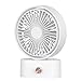 2000 mAh, ładowany przez USB, wentylator oscylacyjny 270 stopni, cichy, przenośny mini wentylator, do wędrówek, uprawiania sportu, podróży, domu