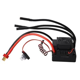 Amazon.co.jp: Brushless ESC Waterproof 5.8V 3A Quick Response RC Model ...