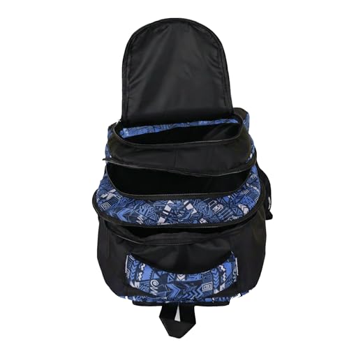Image of Half Moon School & College Backpack For Boys & Girls (Class 5-12) 15.6 inch Laptop Bag, Bagpack, Casual College Bag & Tuition Daypack, Bags for Men Office Use, Travel Bag for Man, 3-Compartment (Blue)