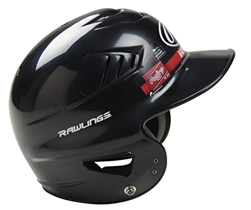 Rawlings Rcftb Coolflo Nocsae T-Ball Molded Helmet, Black, 6 1/4 – 6 7/8 #TOP4