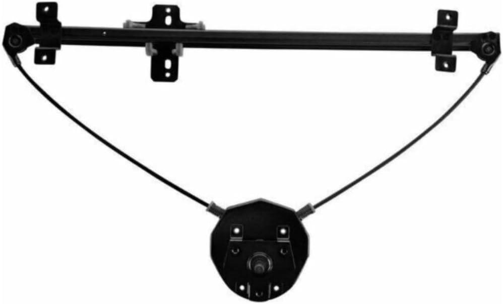 Compatible with Car Door Glass Window Regulator Left Driver Side Manual for 2Dr XF69G4