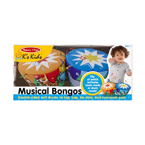 Melissa & Doug K's Kids Bongo Drums Soft Musical Instrument, Multicolor, 1 EA - image 6