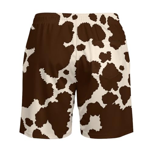 Supdreamc Mens Swim Trunks with Compression Liner Beach Board Shorts Men 2 in 1 Quick Dry Bathing Suit with Pockets3