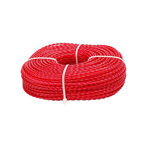 Kbsin212 Lawnmower Rope Pull Starter Cord Rope Grass Trimmer Line Rope Replacement ，Nylon Rope Grass Trimmer Line 3mm X 70m