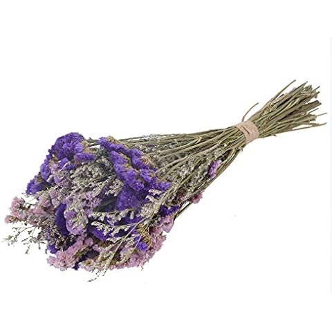 XHXSTORE Artificial Flower Bouquets Natural Dried Lavender Bundles Natural Dried Flowers Bouquet Decorative Purple Flowers for Wedding Home Office Party Hotel Vase Christmas Decoration Cover