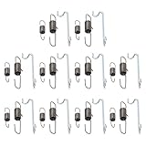 Pissente Legierung Gasrückgabe Feder 10 Sätze Kleiner Motor Vergaser Quellen Geschwindigkeitskontrolle Gouverneur Stangen Federes Vergaser Feder Federkit für Benziner -selgenerator