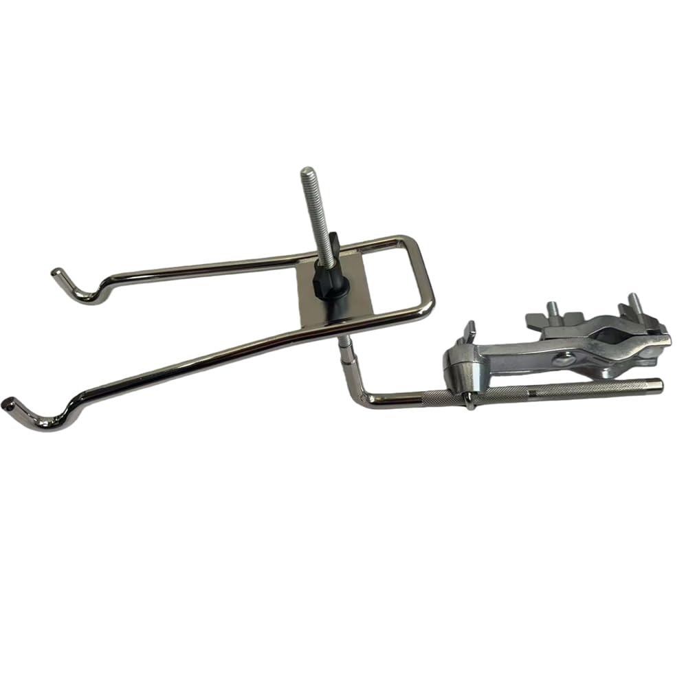 UDSKNV[KSL Drum Extension Clamp Holder Cymbal Arm Attachment with Clamp Holder Bracket Instrument Accessories A