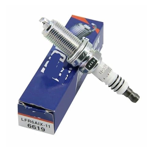 Bougies d'allumage en iridium 6619 pour maximiser la combustion et stabiliser le ralenti moteur