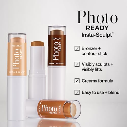 Revlon PhotoReady Insta-Sculpt, Bronzer & Contour, 430 Etched, 0.31 oz - image 3