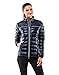 Produktbild Vincenzo Boretti Damen Steppjacke Slim-fit tailliert Übergangs-Jacke leicht dünn weich warm gefüttert für Frühling Herbst modern elegant - EIN Style für Business und Freizeit dunkelblau S
