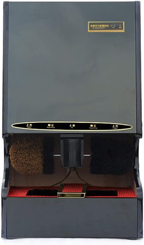 Multifunctional Vertical Fully Automatic Shoe Shiner, Electric Shoe Shiner with Two motorsal, Hotel, Bank Electricity (Style 7) (Style 2)