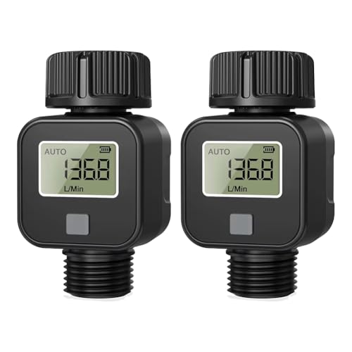 Enregistreur d'utilisation instantanée d'eau LCD pour économiser l'arrosage - 2