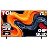 TCL 75-Inch Class Q6 QLED 4K Smart TV with Fire TV (75Q651F, 2025 Model), Dolby Vision, HDR PRO+, Dolby Atmos, Alexa Built-in with Voice Remote, Apple AirPlay 2 Compatibility, Streaming Television