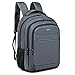 ROYALZ Daypack Rucksack Grau für Herren 15,6 Zoll Laptopfach geeignet für Schule Uni Arbeit Business Freizeit Reisen