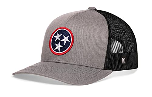 Image of HAKA State Flag Series Trucker Hat for Men & Women, Adjustable Baseball Hat, Golf Hat Snapback
