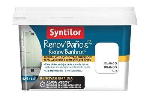 RULO PLUMA Pintura Renov Ba�os 0,5l Blanco 00291919 Cover