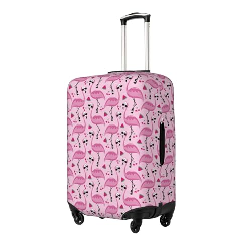 Luggage Covers - Suitcase Cover - Suitcase Covers For Luggage - Luggage Cover Protector Cute Watermelon Flamingo2