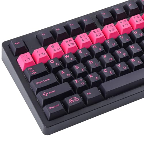 Teclas japonesas Sunzit PBT de alta densidad con perfil Cherry original