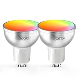 GU10 Smart Bulb WiFi Spot Light Bulbs 5W=50W Works with Alexa/Google Home RGBW C...