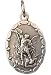 Produktbild Oval Medaille des Erzengels Michael - Schutzpatron der Strafverfolgung - 100% Made in Italy