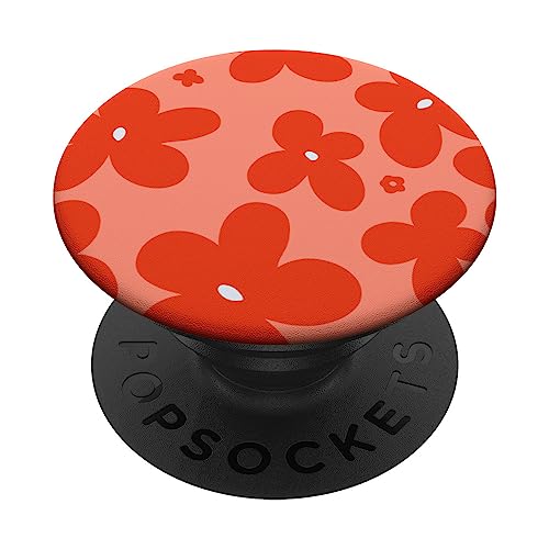 The Summer I Turned Pretty - Vintage Daisy - Red PopSockets Swappable PopGrip, Black