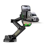 WUITIN Heavy Duty Phone Holder - Long Arm, Anti-Shake Suction Cup, Compatible with All Phones & Vehicles