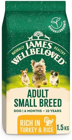 James Wellbeloved Hypoallergenic Dry Dog Food for Adult Small Bre...