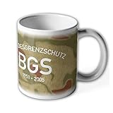 Bundesgrenzschutz BGS Grenzsicherung Polizei Tarnmustr Adler Tasse #5336