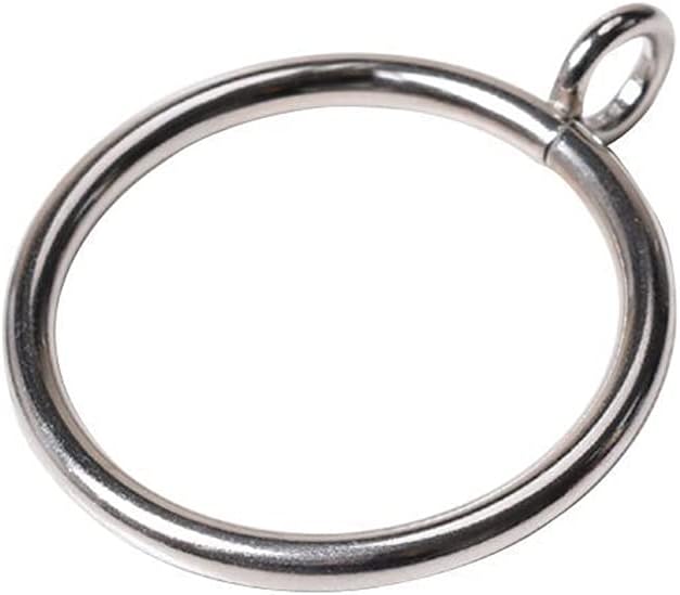 10 pcs/Pack Curtain Gold Silver Black Shower Curtain Clip Window Decorative Accessories Home Decor Tool Metal Hanging(White-Fruit peach5,25mm)