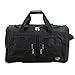 Rockland Rolling Duffel Bag, Black, 22
