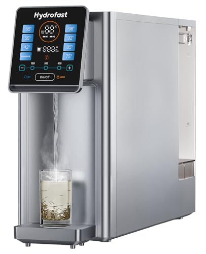 Hydrofast UV Auftisch Umkehrosmoseanlage Wasserfilter, Heißwasserspender, Remineralisierung und...