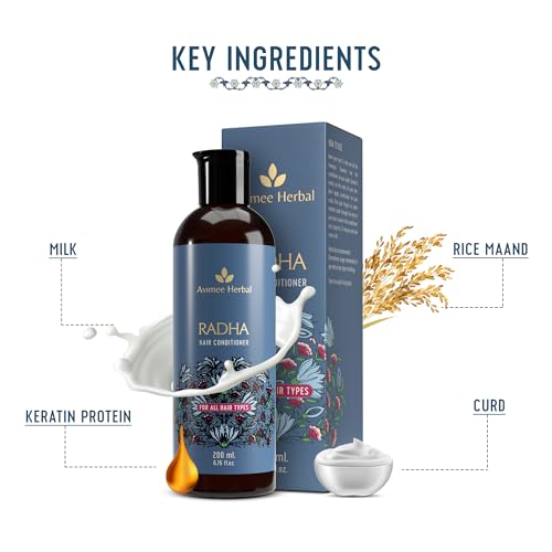 Avimee Shakuntala Hair Cleanser (200ml) + Radha Hair Conditioner (200ml) Hair Care Combo - Image 4