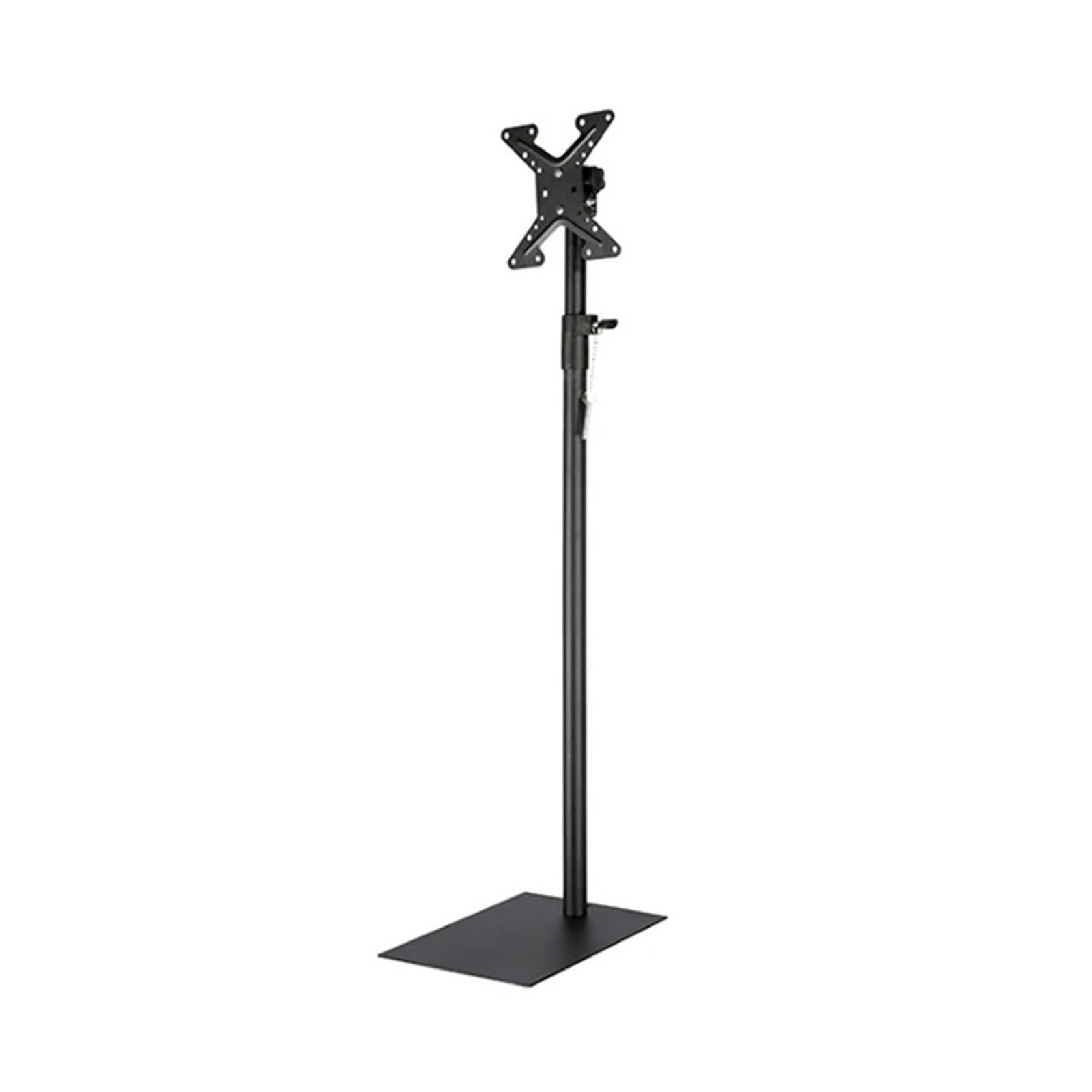 Support TV mobile inclinable et pivotant en acier haute résistance de 1500 mm de haut