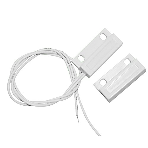 Image of 3 Sets MC 38 Mount Wired Door Window Sensor Magnetic Reed Switch Recessed Alarm Security System Normally Closed NC