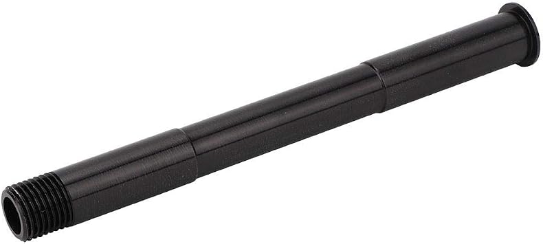 15X110 Thru Axle,le 15X110,Thru Axle Mount Quick Release bicyle Aluminum Alloy Front Fork Skewer 15Mm X 110Mm For Rock Shox.Fork Mountain Bike Tube Shaft Black fron axe