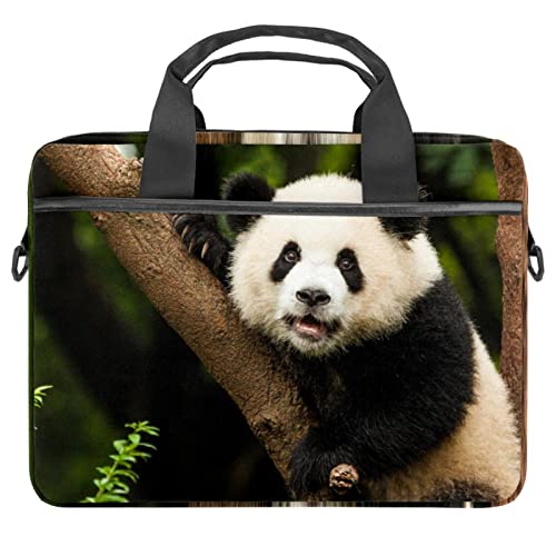 Sac ordinateur portable 13-14.5 pouces anti-choc bleu sushi motif panda