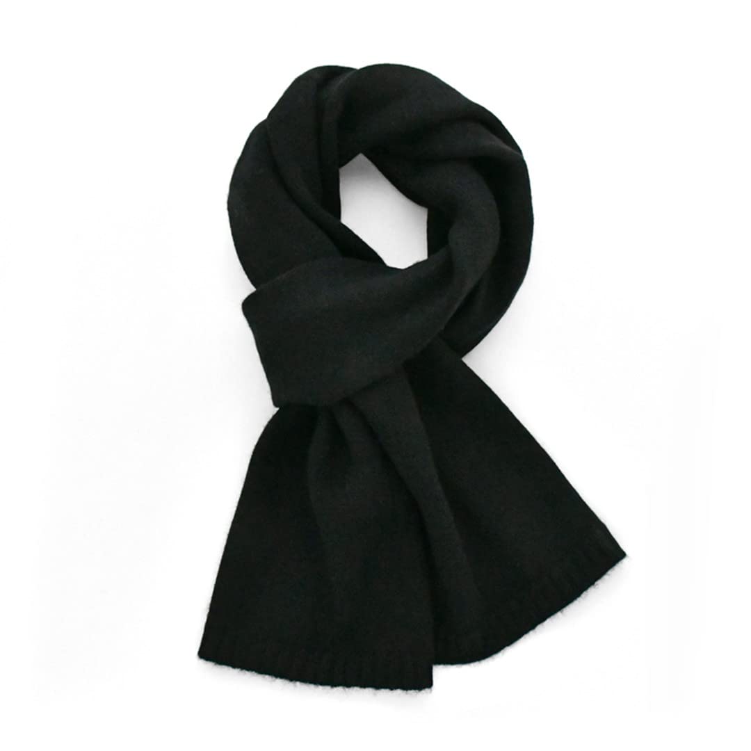 Lmtossey Sciarpa in cashmere stile semplice uomo donna autunno inverno caldo lavoro a maglia morbido cashmere adulti sciarpe regali