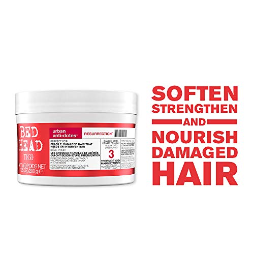 Máscara Para Tratamento Nível de Dano 3 Bed Head Tigi Urban Anti com Dotes Ressurrection Pote, TIGI,