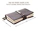 Refillable Handmade Travelers Notebook, Leather Travel Journal Notebook for Men & Women, Perfect for Writing, Gifts, Travelers, Small Size 5.2