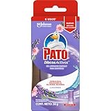 Pato Discos Activos, Gel Limpiador Continúo para Sanitarios, Fragancia Lavanda, 6 Repuestos, 38 g