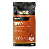 5 x EVERBUILD 2KG JETCEM DEEP Rapid Repair Premix Sand & Cement JETMIX2
