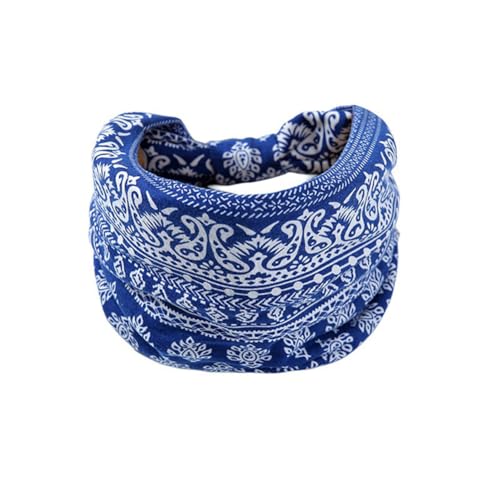 Hodaqe Headbands for Women, Non-Slip, Premium Stretchy Bohemian Head Bands Hair Accessories,Wear for Yoga, Fashion, Working Out, Travel or Running, 2 Pack