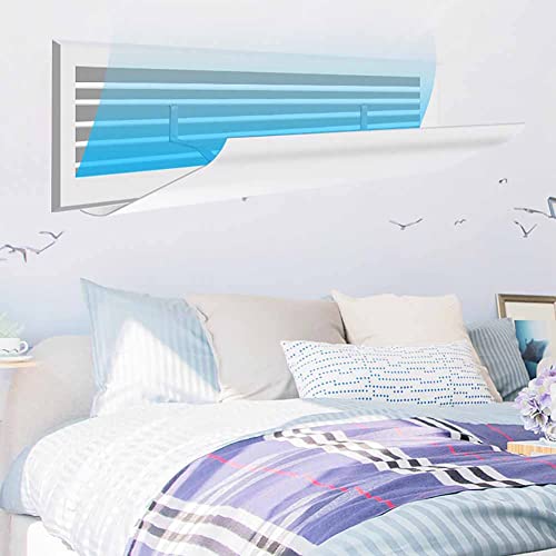 Air acondicionador ajustable deflector de confinamiento aire deflector saliendo alaa de aire alada de aire enfriado anti blast baffle guía de viento de viento para edificios de hogar/oficina/oficina Cover