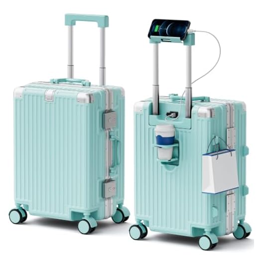 Zipperless Hardside Suitcase for Travelers