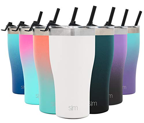 Simple Modern 22oz Slim Cruiser Tumbler with Straw & Closing Lid Travel Mug