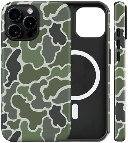 Coque aimantée iPhone 13 Pro Max camouflage résout le problème des chutes