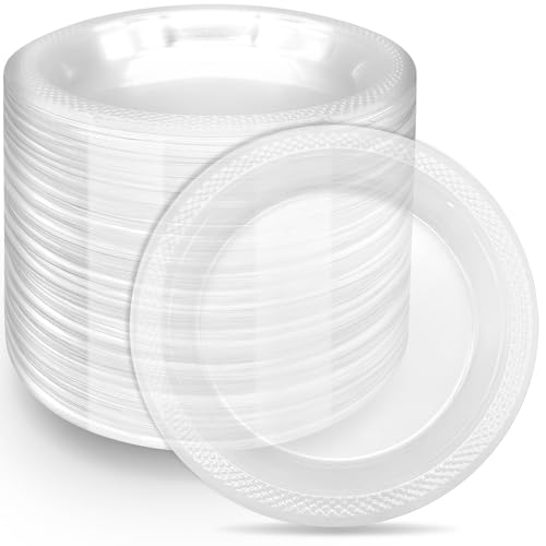 GGYKJSK 200-Pack 6-Inch Clear Plastic Dessert...