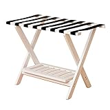 ★ Características: Coloque su maleta a una altura conveniente, el soporte para maletas pesadas y equipaje de viaje - una gran ayuda para los hoteles y moteles