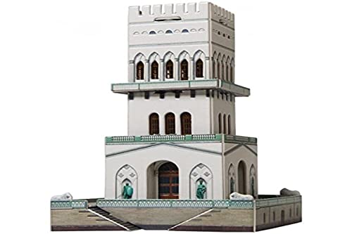 Keranova 406 skala 1: 400 smarta papper historiska byggnader vit Tower ST PETERSBURG 3D pussel